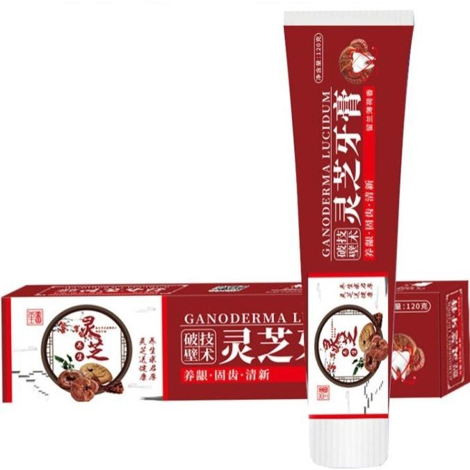 pasta gigi ganoderma lucidum penguat gigi goyang