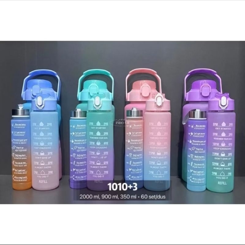 BOTOL BERANAK/BOTOL VIRAL GRADASI 3in1/BOTOL JUMBO 1LITER BERANAK/BOTOL GRADASI 1LITER