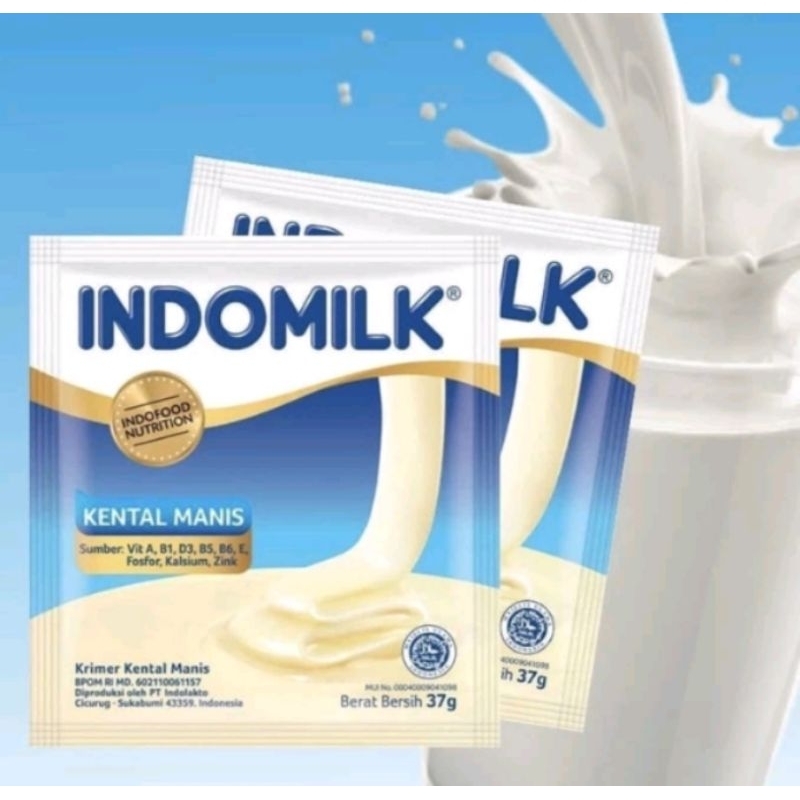 

SUSU INDOMILK KENTAL MANIS SHASHET ISI 6 PCS