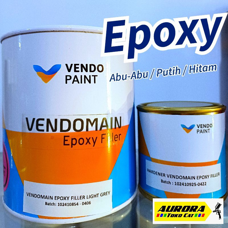 Epoxy Murah Meriah 1Kilo VENDO PAINT Poksi Dasaran Cat Epoksi Foksi Foxy