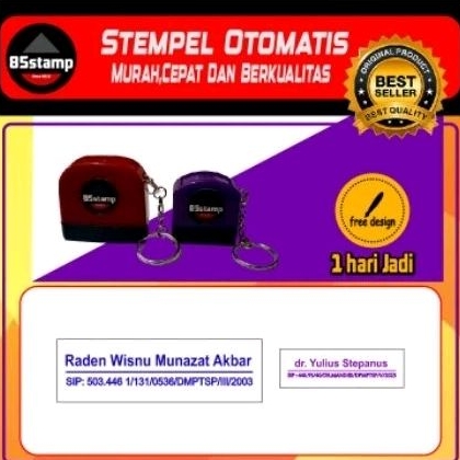 

stampel otomatis gantungan kunci | stampel custom | stampel warna | stampel kilat | free design