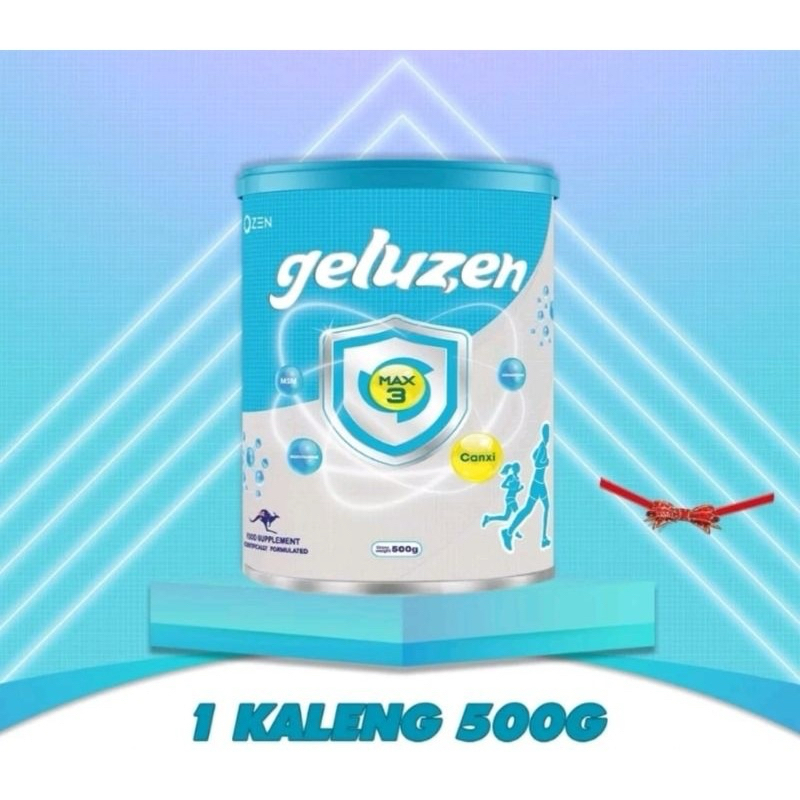 

GELUZEN MAX3 SUSU KESEHATAN TULANG DAN SENDI 500GRAM