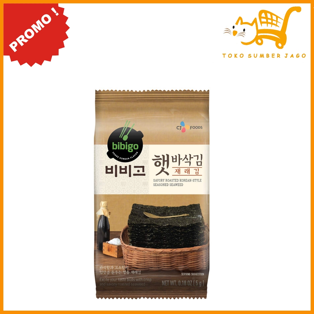 

Bibigo Seasoned Seaweed Snack 5gr (Rumput Laut Berbumbu)