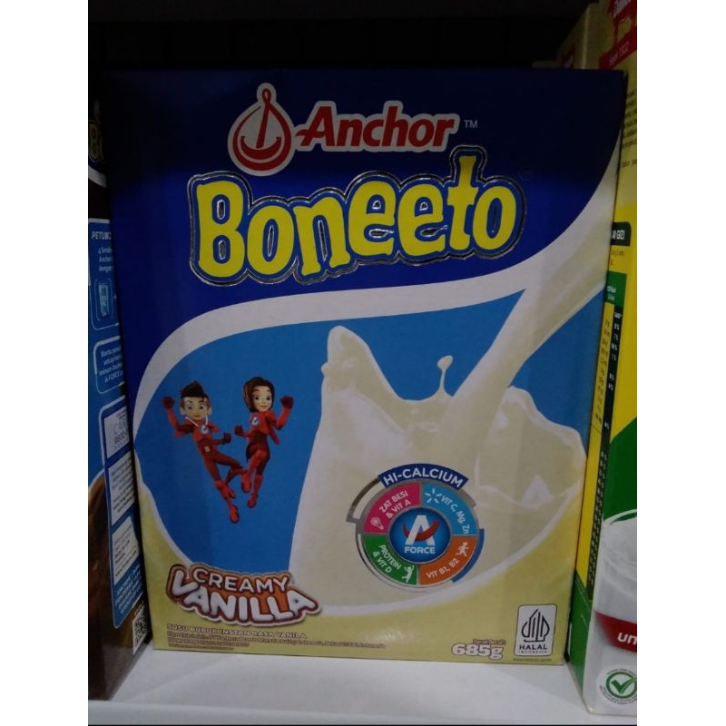 

Boneeto cokelat, vanila 685g