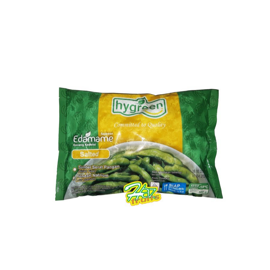 

EDAMAME FROSEN DELUXE GURIH 500 GRAM