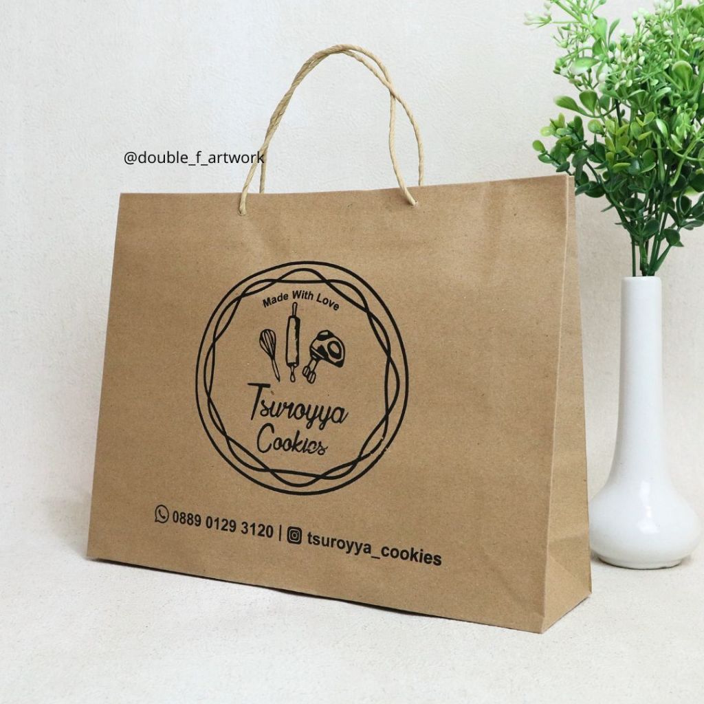 

Paper Bag Tali 4 Ukuran (30x7x23 cm)