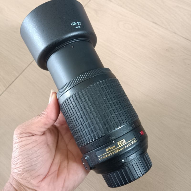 LENSA TELE NIKON AFS 55 200mm LENSA TELE ZOOM FOR NIKON LENSA TELE FOR SPORT FOTOGRAFI