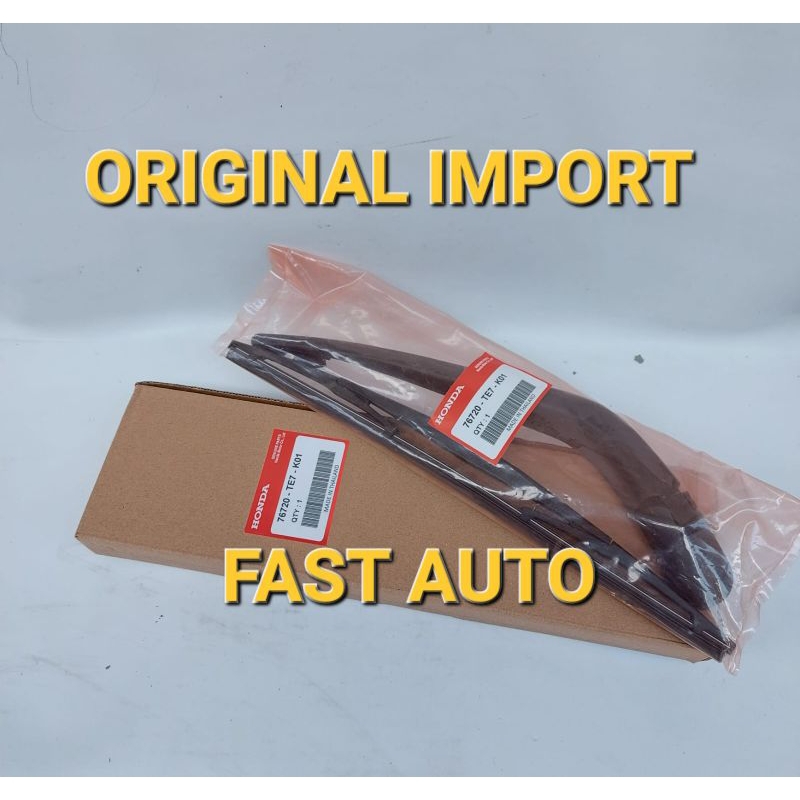 WIPER ARM+WIPER BELAKANG HONDA BRIO MOBILIO JAZZ RS SET ORIGINAL