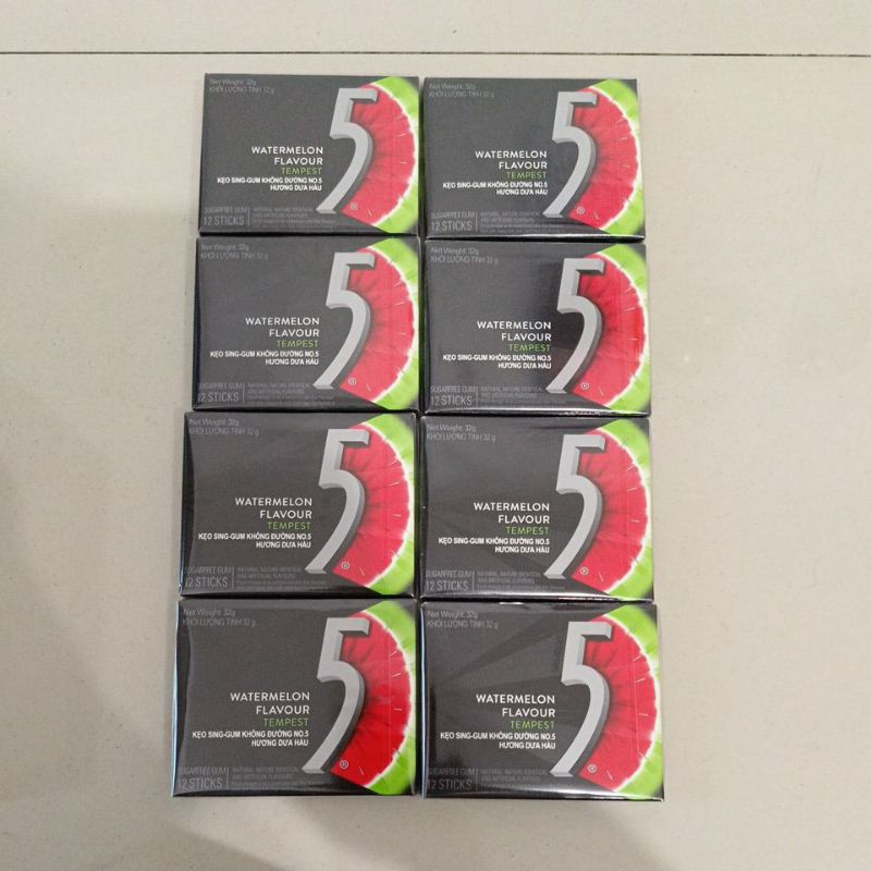 

Permen karet Wrigley Thailand rasa peppermint and watermelon