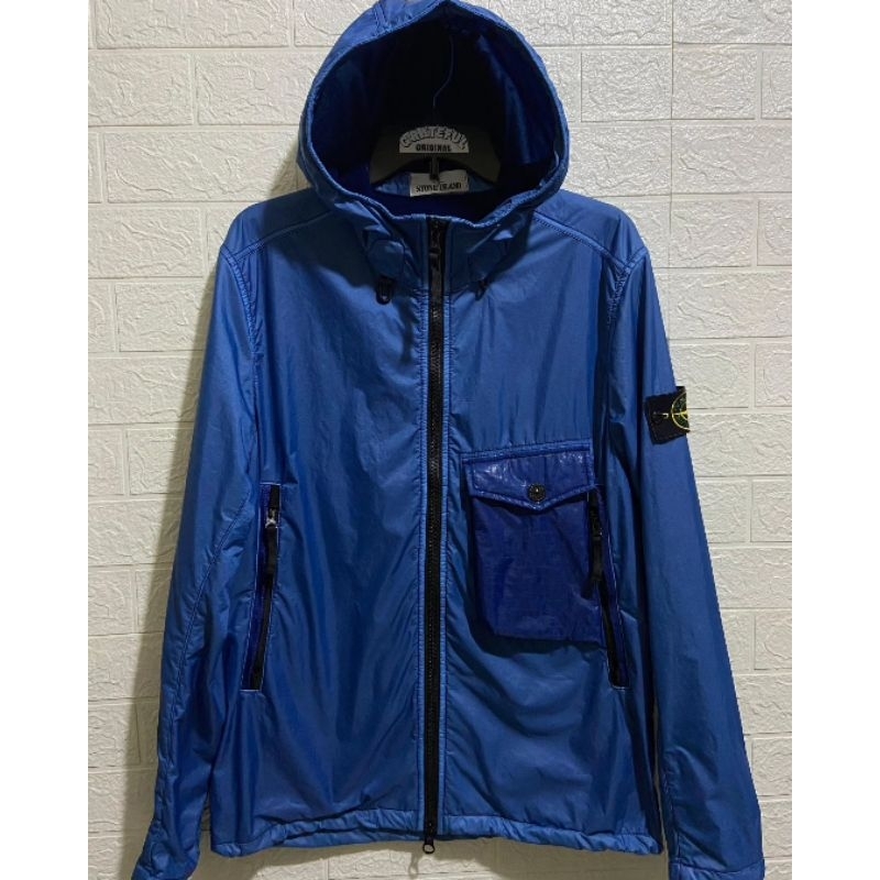 STONE ISLAND ZIPHOODED LAMY FLOCK