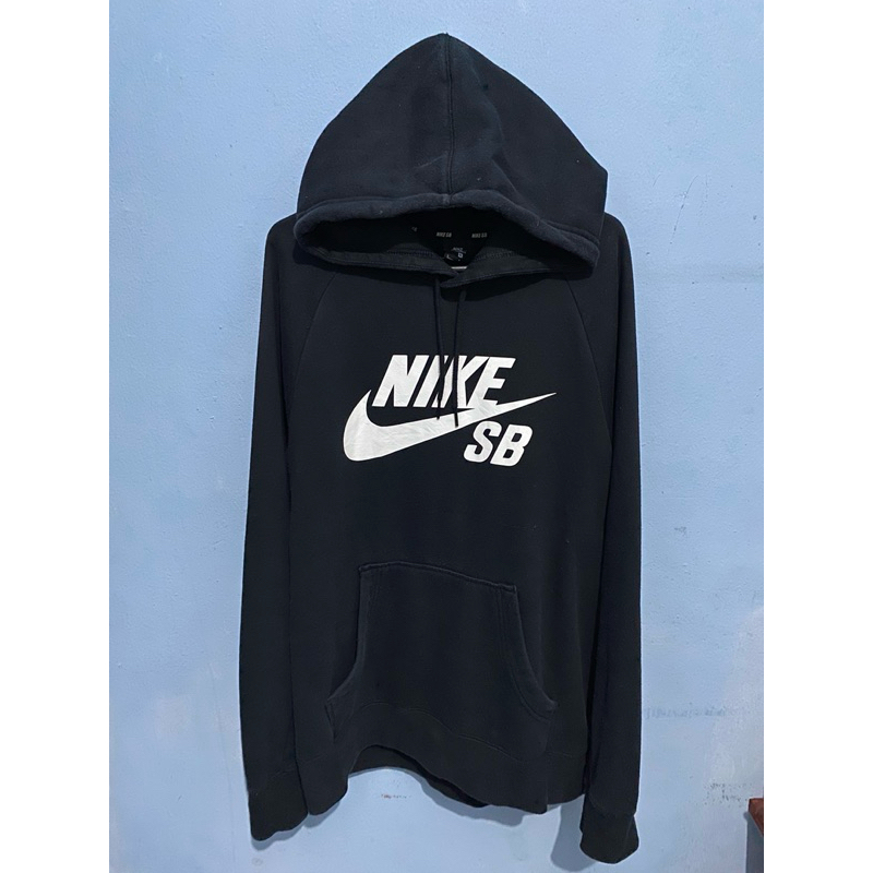 hoodie nike sb hitam second