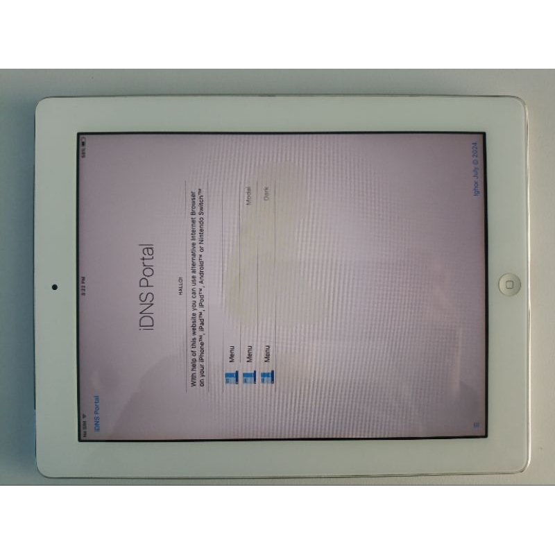 IPAD 3 32GB | SECOND | MINUS LOCKED ICLOUD