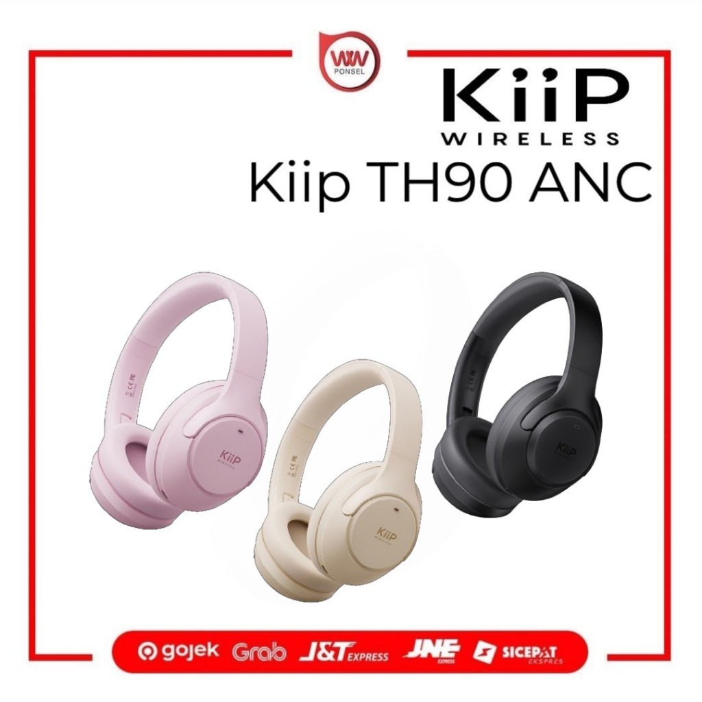 KiiP TH90 ANC Wireless Over-Ear Headphone