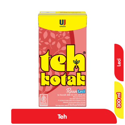 

Ultra Teh Kotak Leci 300 mL 300mL