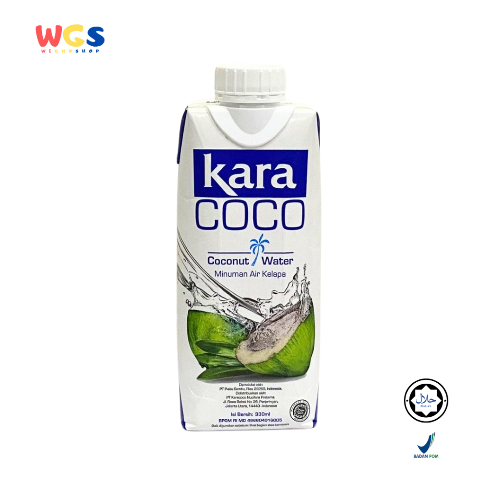 

Kara Coco 100% Coconut Water 330ml - Minuman Air Kelapa