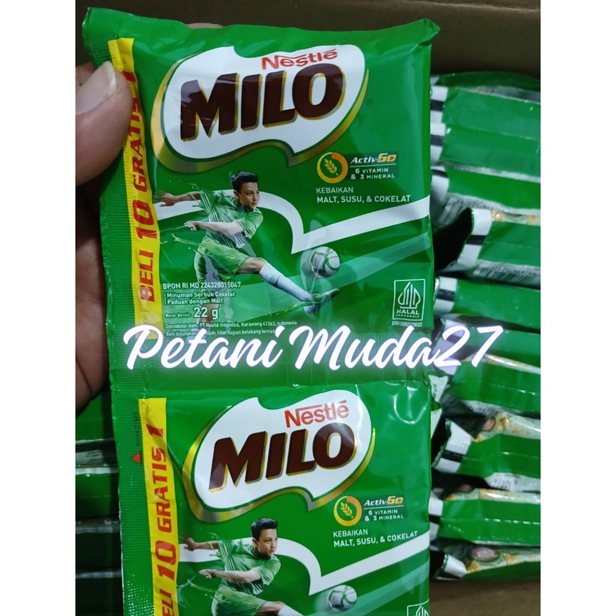 

Nestle Milo Kebaikan Malt, Susu & Cokelat - Sachet