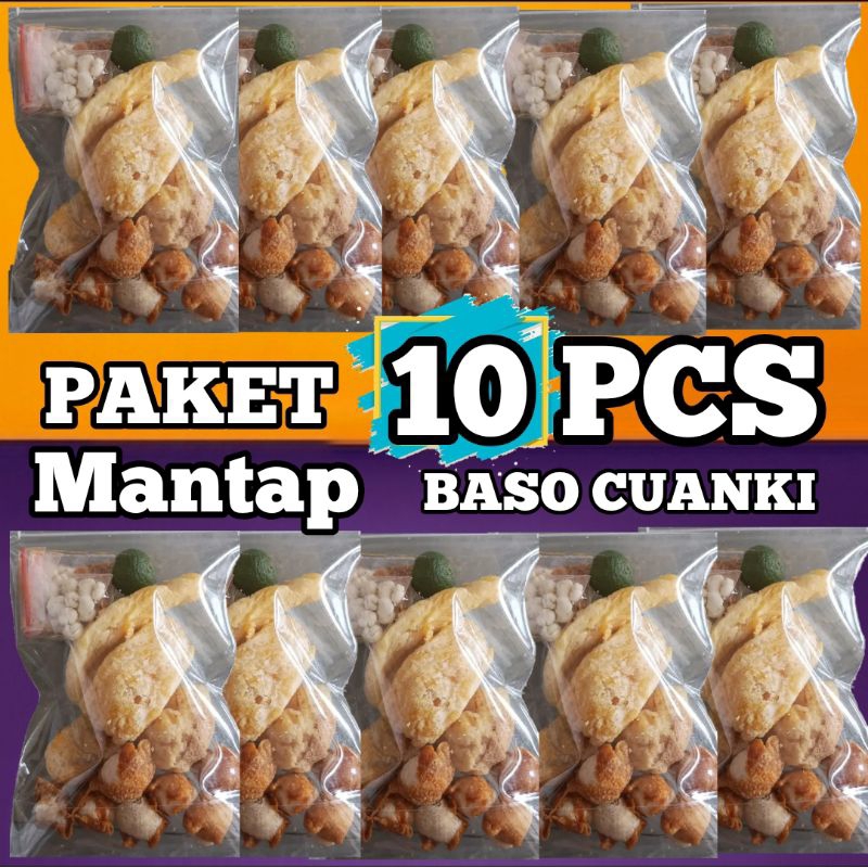 

Cuanki Paket Hemat isi 10 pcs / Cuanki instan siap saji pedas mantap / Cuanki murah hemat / Cuanki promo