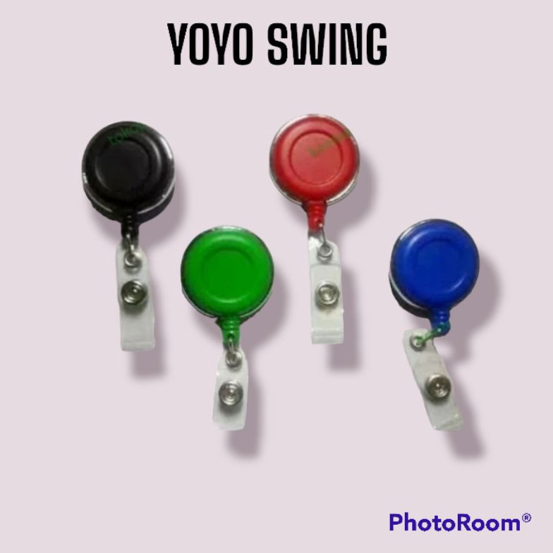 

Id Card Holder Yoyo Putar 1pc Gantungan Id Card Yoyo Swing Clip Nametag Yoyo Lis Chrome KODE E8V4