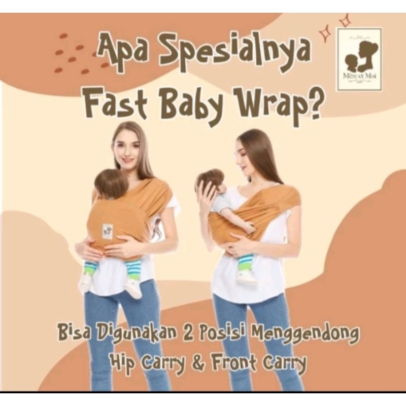 gendongan bayi (preloved)