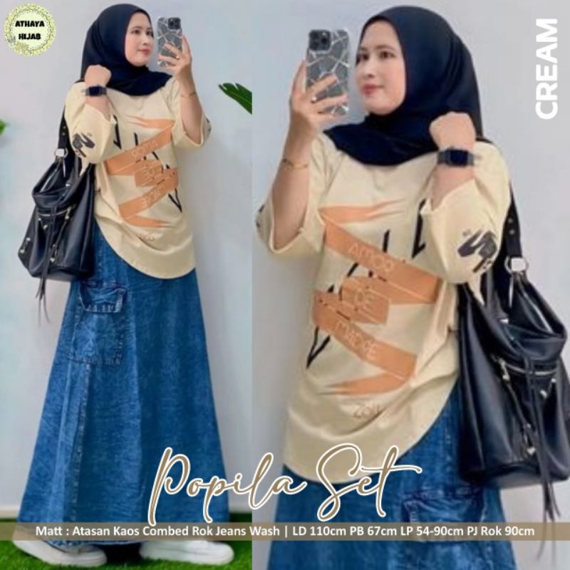 [NEW] JUMBO ATHIRA // POPILA SET BY ATHAYA HIJAB