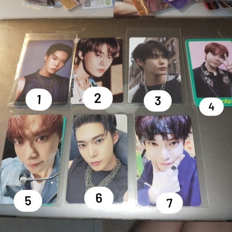 ready stock official photocard pc doyoung nct 127 (dicon md, 2 baddies album, ay-yo, universe let's 