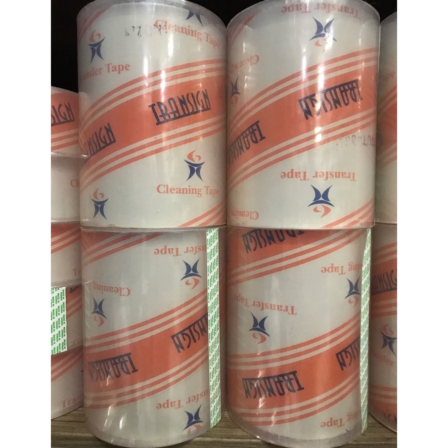 

TRANSFER MASKING TAPE TRANSIGN 15 cm x 1 yard laminasi cutting sticker stiker 15cm KODE P5U3