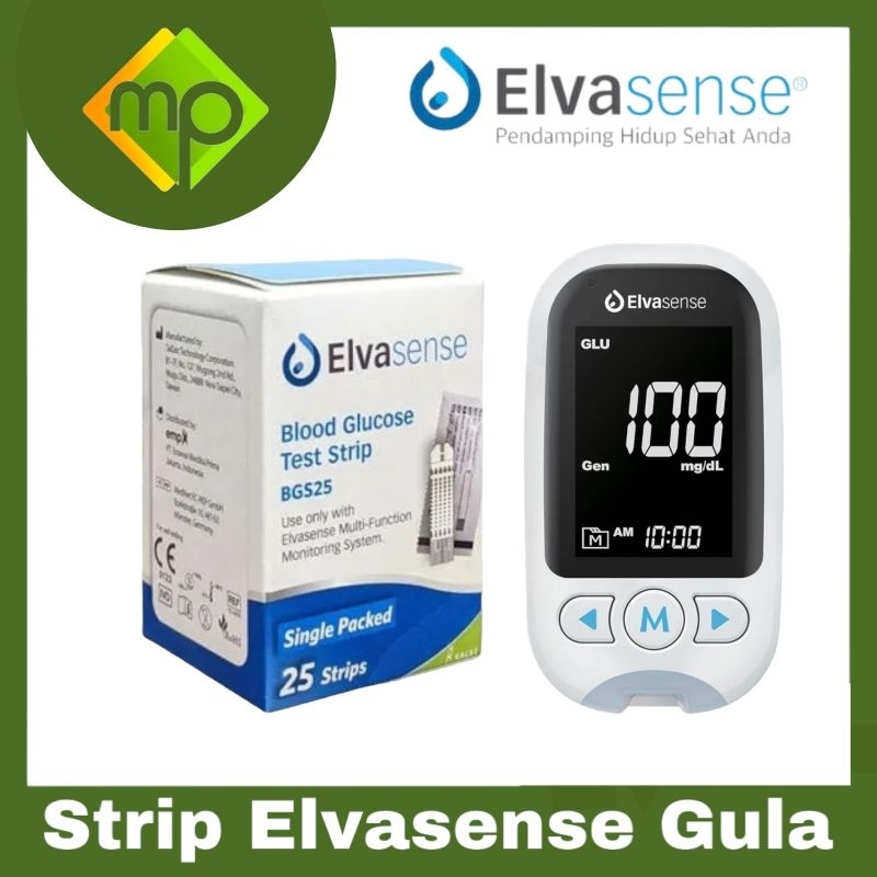Strip Elvasense Gula  Strip Elvasense GCU Gula Darah  Strip Gula Elvasense