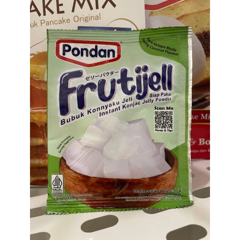 

Pondan Frutijell Konyaku Siap Pakai Berbagai Varian 15g