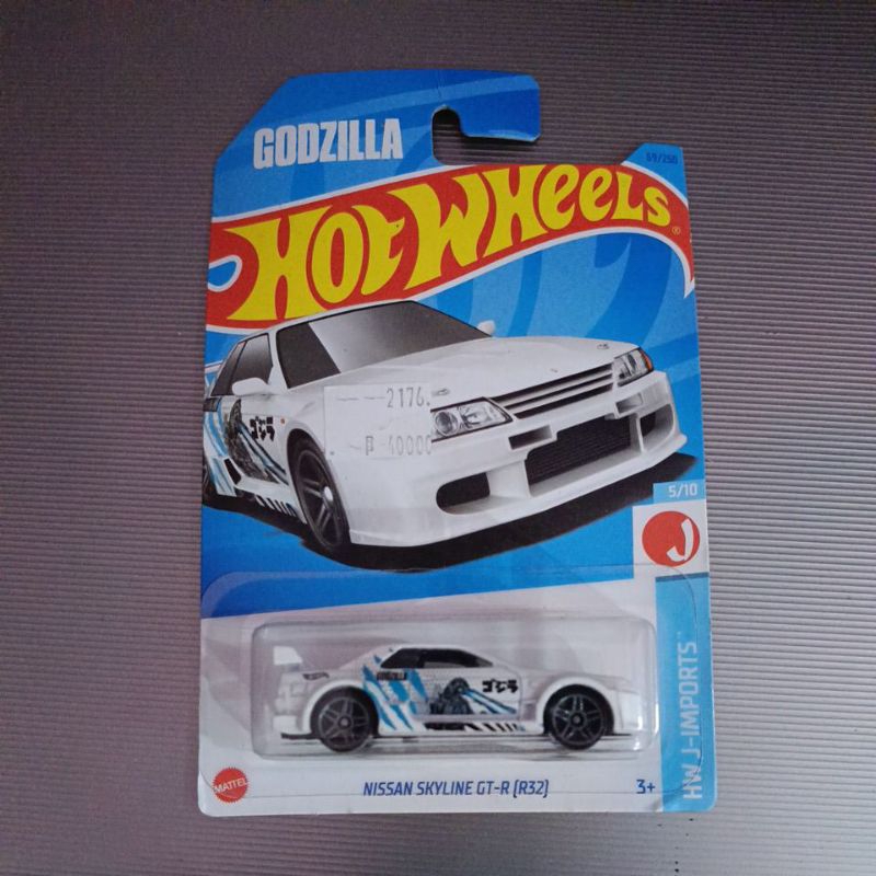 Hotwheels Nissan Skyline GTR R32 Godzilla