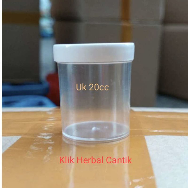 Botol Pot Urine /Botol Pot Salep 20cc