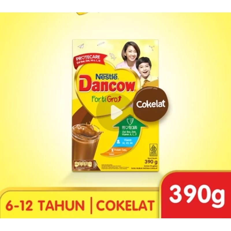 

Dancow fortigro Coklat susu bubuk anak 6 - 12 tahun [ 390g ]