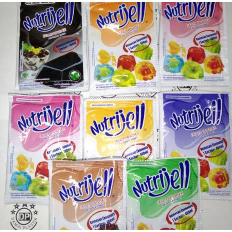 

Nutrijel aneka pilihan rasa kemasan eco dan besar