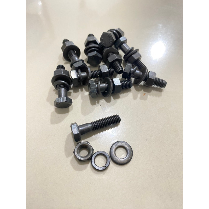 baut standart tengah vespa / baut kopling vespa baja mirip ori