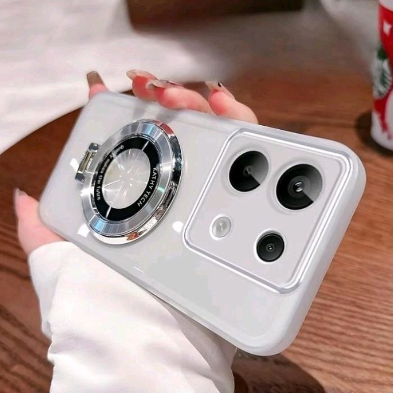 standing case silikon infinix Note 40 Pro 5G / infinix Note 40 Pro 4G magsafe wireless charger magne