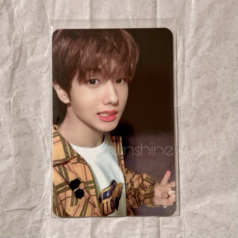 Photocard Jisung tc candy nct dream official