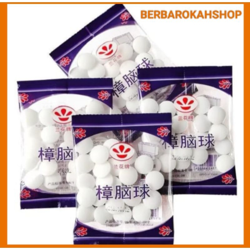 Kamper Kapur Barus Putih Kamper Toilet Pewanggi WC Lemari Baju Pengusir SeranggaKamper / Kapur Barus