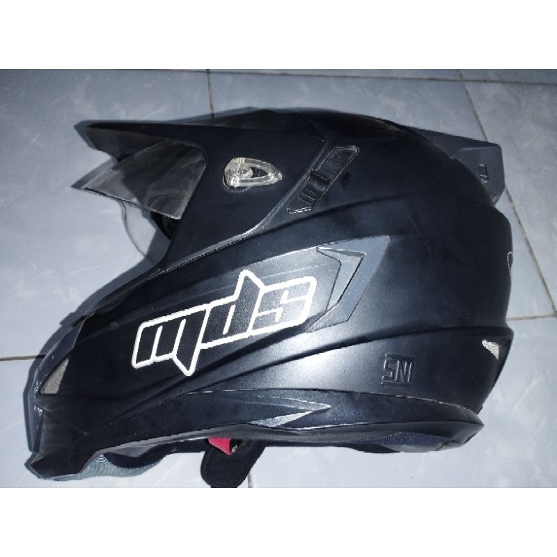 helm mds superpro supermoto bekas
