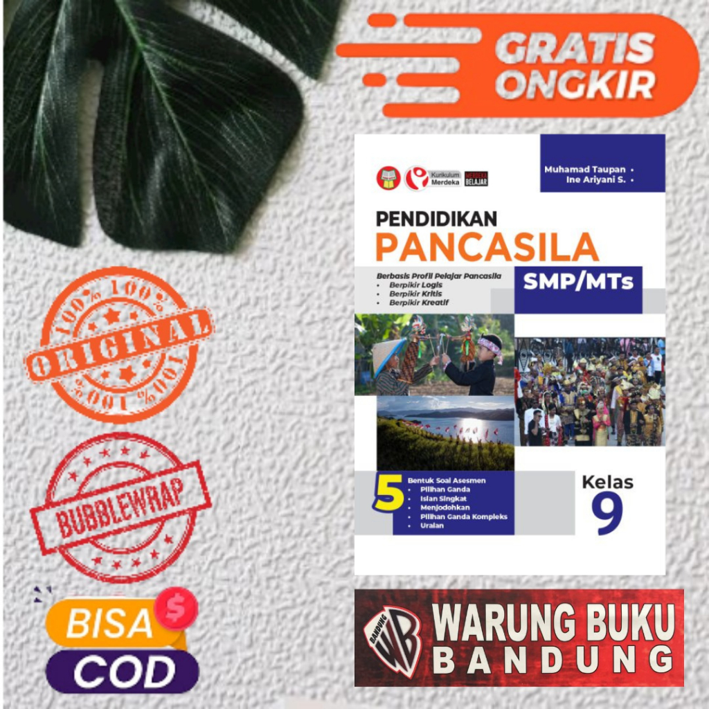 BUKU PENDIDIKAN PANCASILA UNTUK SMP/MTs KELAS 9 - YRAMA WIDYA