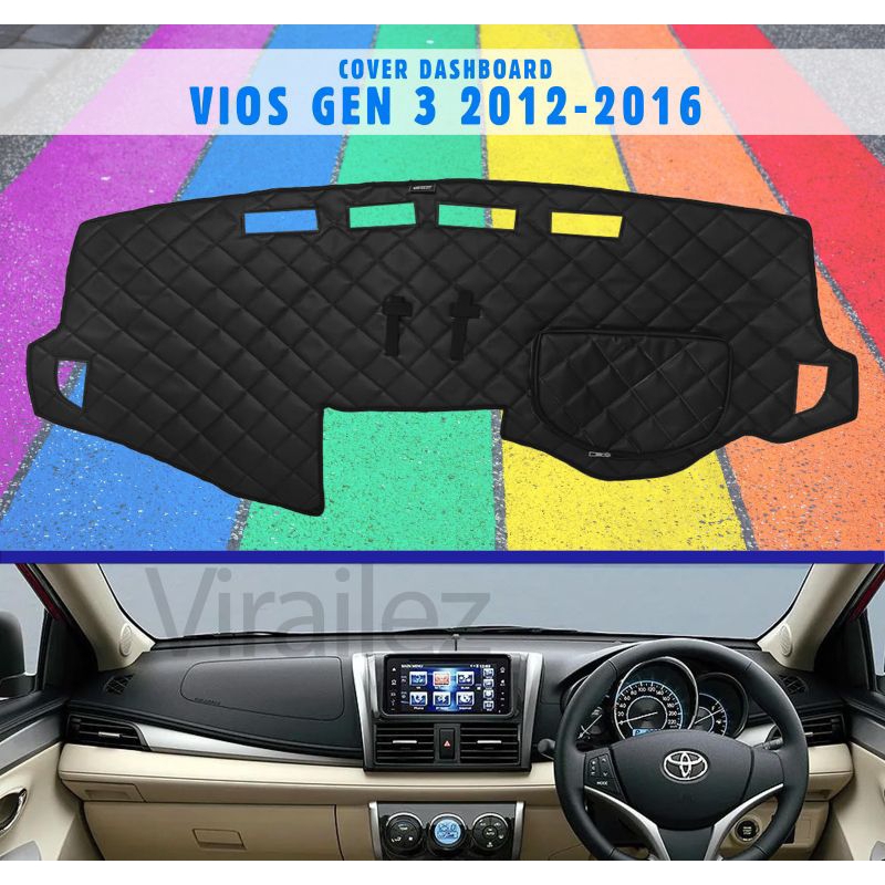 Cover Dasbor Alas Dashboard Vios Gen 3 Tahun 2012-20016