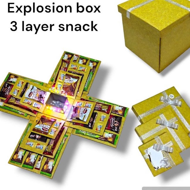 

HJ6 box suprise box kejutan gift box explosion box snack birthday