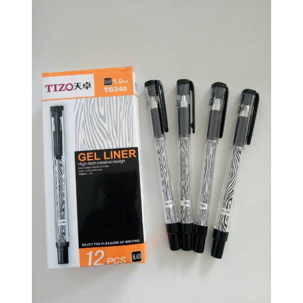 

KODE S9J9 PENA TIZO TG34 HITAM ISI 12PC