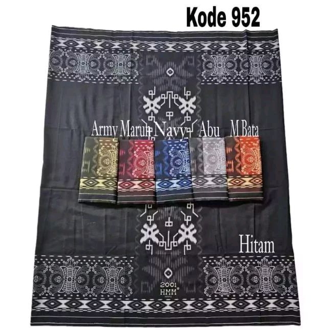 Azmi_ Sarung HMM Original 100%/Sarung Samarinda HMM Dewasa Motif