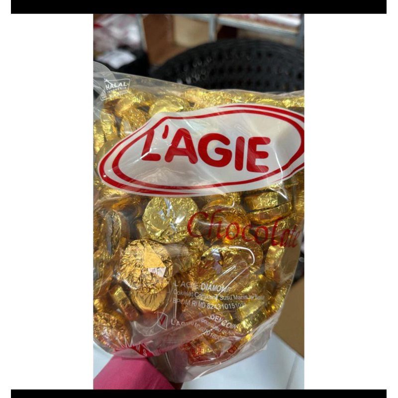 

L’Agie coklat koin 1kg