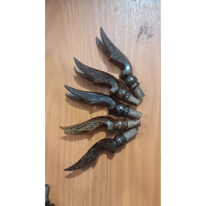 Pion cagak ruyung kawung bahan halus dan kuat