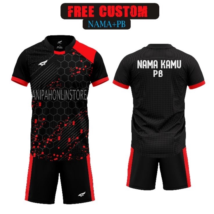Serba Baru   Free nama  nama pb  Jersey badminton pria wanita baju bulutangkis dewasa kaos badminton