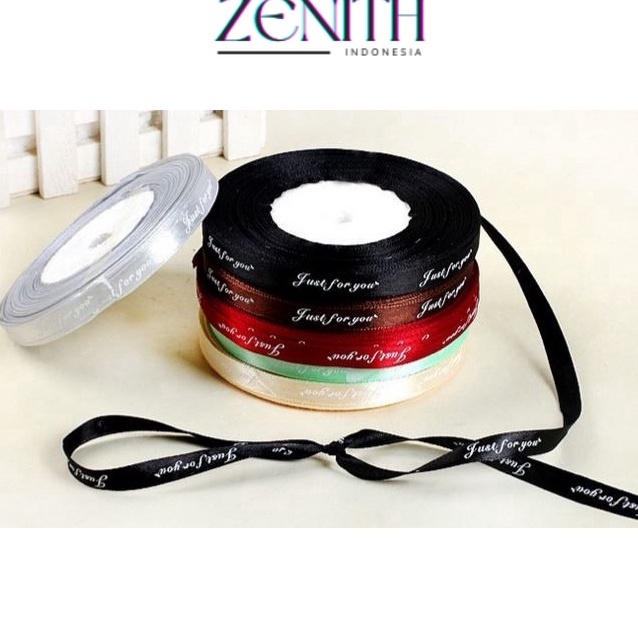

Langka Zenith PTA4 FOR U MINI Pita Satin Roll Motif Always By Your SidePita Kado 1cmPita Dekorasi Buket
