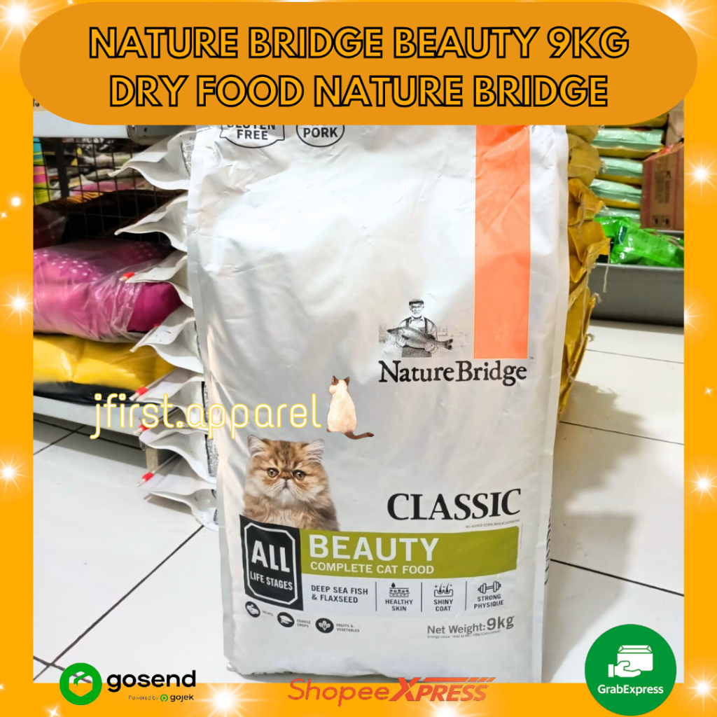 NATURE BRIDGE BEAUTY 9KG | NB BEAUTY 9KG | DRY FOOD NATURE BRIDGE KHUSUS INSTANT