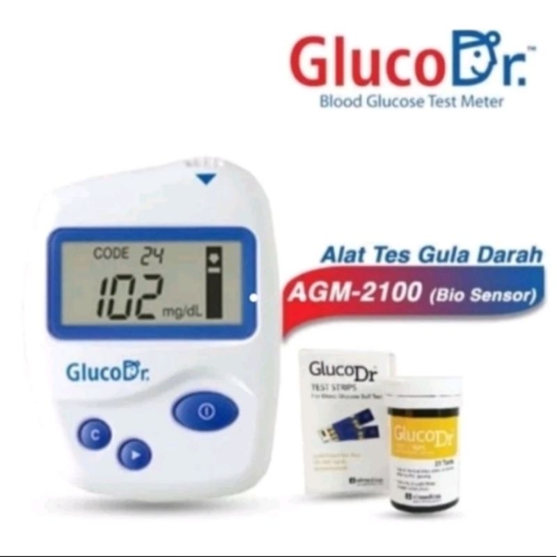 Alat Tes Gula Darah GlucoDr/Test Strips GlucoDr/Strip GlucoDr