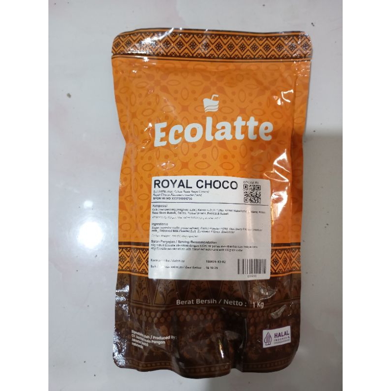 

BUBUK MINUMAN ANEKA RASA ECOLATTE RASA ROYAL CHOCO (EX CHO' LATTE)