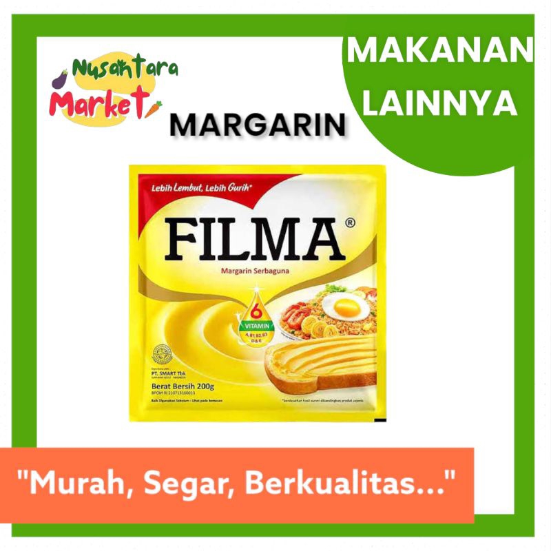 

FILMA MARGARIN | 200GR | NUSANTARA MARKET